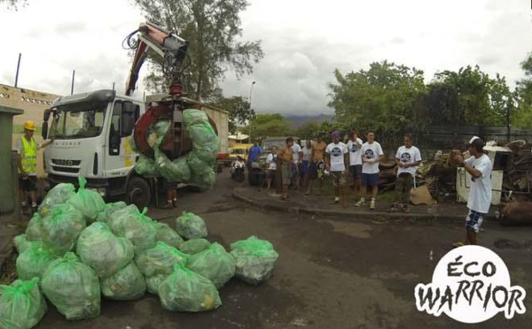 Opération Eco Warrior: 6 tonnes de déchets récoltés à Papeete