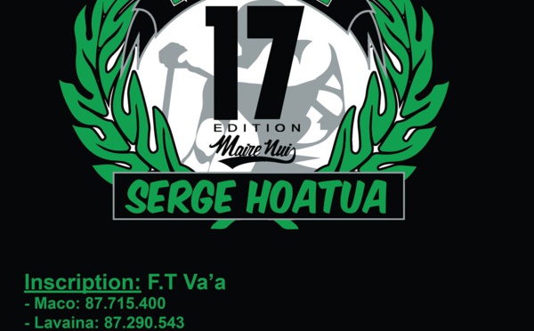 Va’a : 17ème édition du Mémorial Serge Hoatua