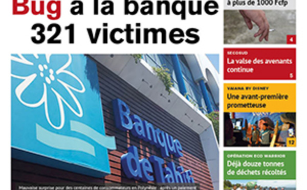 TAHITI INFOS N°789 du 17 novembre 2016