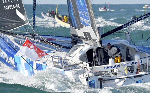 Vendée Globe - Armel Le Cléac'h en tête de la course, d'un souffle