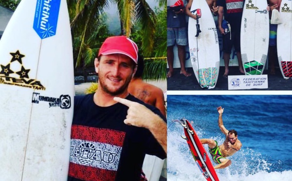 Surf – Championnat local : Steven Pierson réalise le triplé