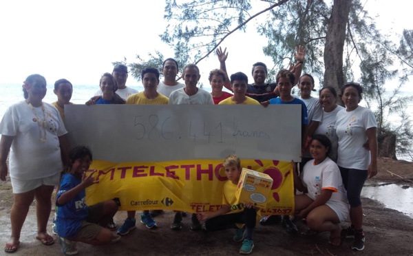 Téléthon : l'île soeur a récolté 586 441 francs