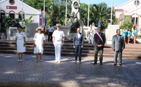 La journée d'hommage aux morts pour la France célébrée à Papeete