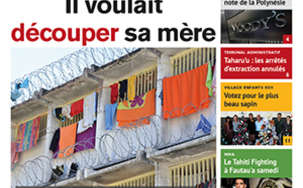 TAHITI INFOS N°804 du 8 décembre 2016