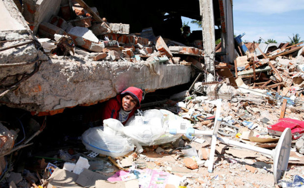 Plus de 45.000 personnes déplacées après le séisme en Indonésie