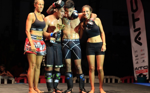Pancrace – Tahiti Fighting Championship : Raihere Dudes offre sa Coupe à son adversaire