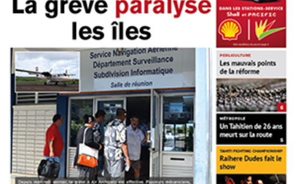 TAHITI INFOS N°806 du 12 décembre 2016