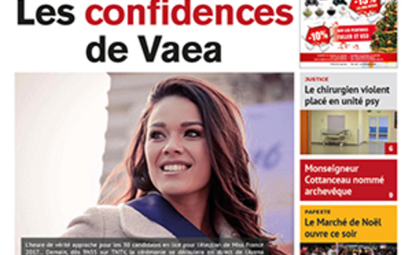 TAHITI INFOS N°810 du 16 décembre 2016