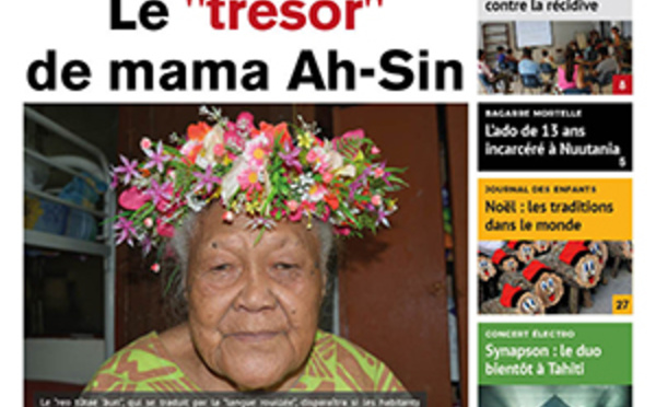 TAHITI INFOS N°813 du 21 décembre 2016