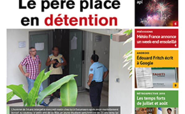 TAHITI INFOS N°819 du 30 décembre 2016