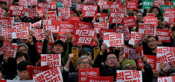 Corée du Sud: nouvelle manifestation contre la présidente