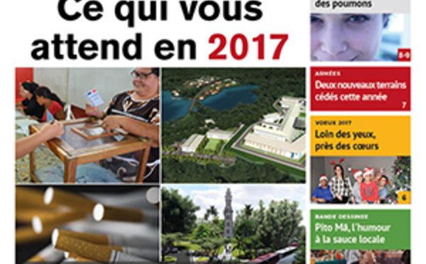 TAHITI INFOS N°824 du 9 janvier 2017