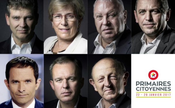 Six hommes, une femme: sept profils pour la primaire du PS