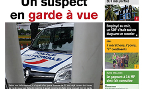 TAHITI INFOS N°826 du 11 janvier 2017