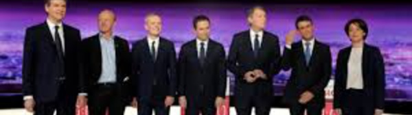 Débat primaire: Hamon, Montebourg et Valls quasiment aussi convaincants (sondage)