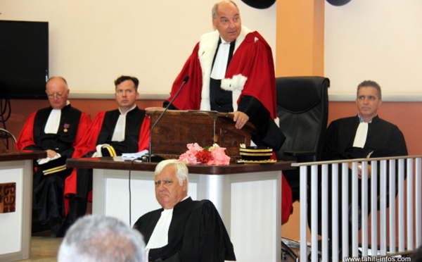 Justice : La cour d'appel de Papeete fait sa rentrée solennelle, bilan et perspectives