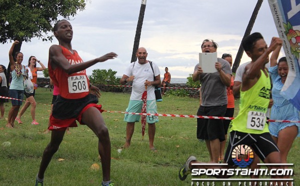 Course à pied – Championnat de cross country : Cédric Wane arrache la première place à Samuel Aragaw