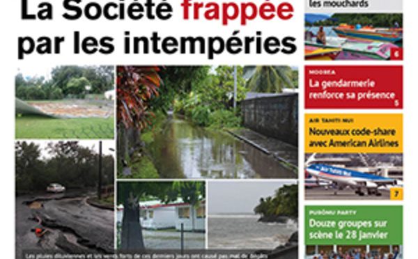 TAHITI INFOS N°832 du 19 janvier 2017