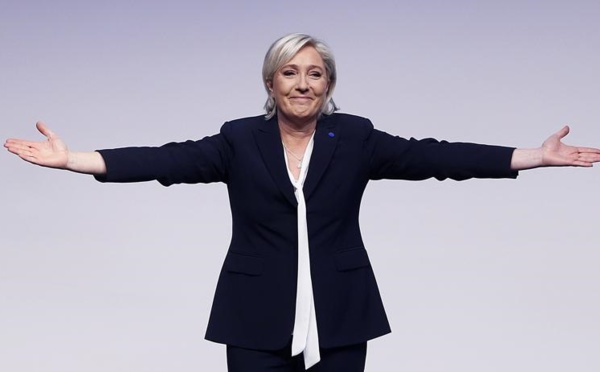 Le Pen prédit le "réveil" de l'Europe à l'image du Brexit et de Trump