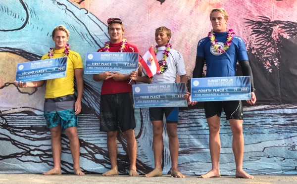 Surf Pro – Sunset Pro Junior : Kauli Vaast jusqu’en finale