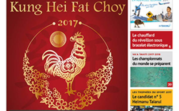 TAHITI INFOS N°838 du 27 janvier 2017