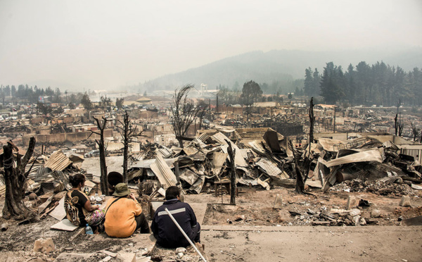 Chili : une partie des feux de forêts maîtrisés