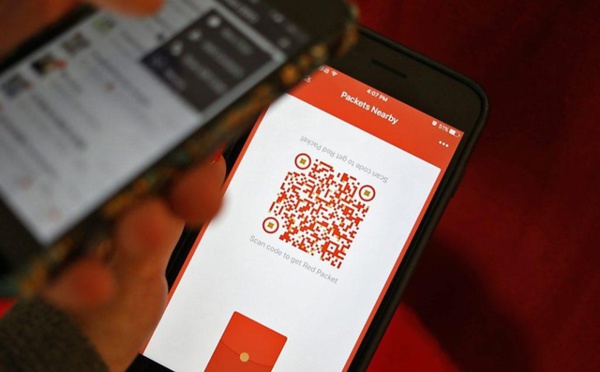  Nouvel an: 46 milliards "d'enveloppes rouges" électroniques échangées en Chine