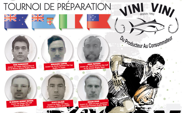 Rugby à 7 : Le Tournoi International Seven 2017 le 11 février à Fautaua