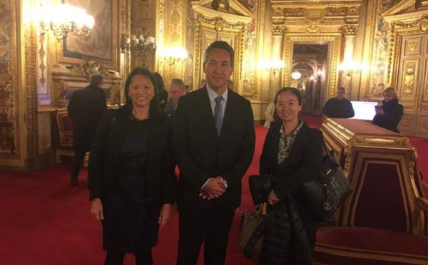 Marcel Tuihani à l'Assemblée nationale et au Sénat