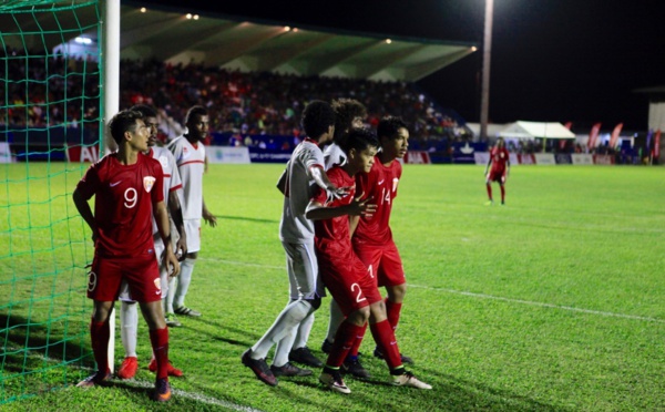 Football – Championnat d’Océanie U17 : Un match tendu entre Tahiti et la Calédonie, 1-1