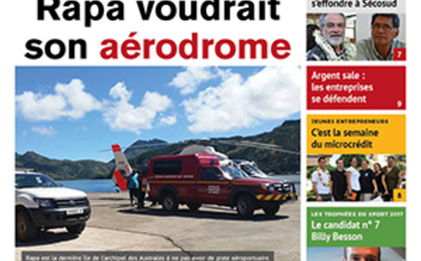 TAHITI INFOS N°840 du 31 janvier 2017