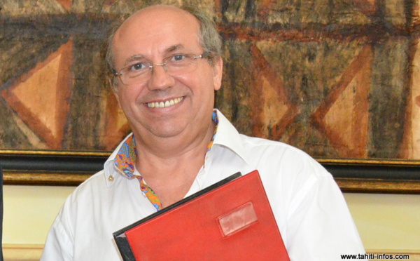 Claude Drago, nouveau directeur de la clinique Paofai