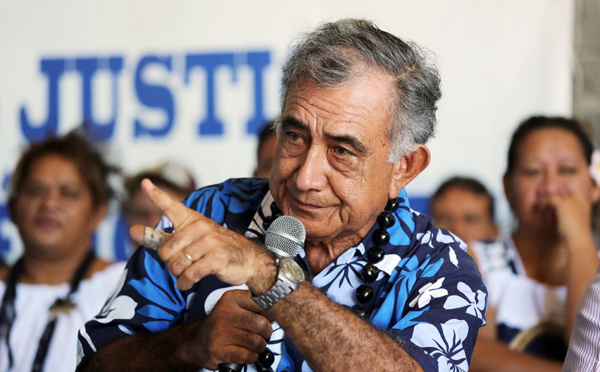Présidentielle : Oscar Temaru affirme disposer de ses parrainages