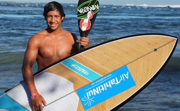Sup Surf – Sunset Beach Pro – Poenaiki Raioha obtient de très bons scores à Sunset beach