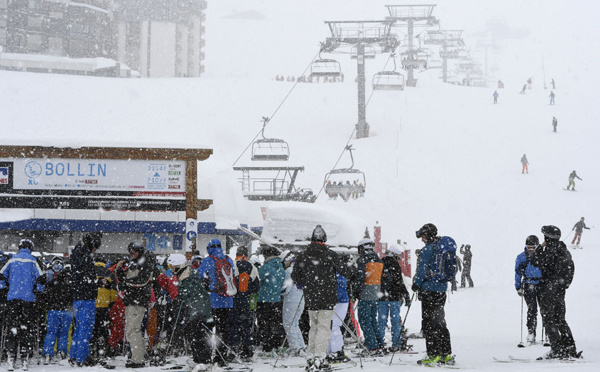 Avalanche: grosse frayeur mais pas de victime à Tignes