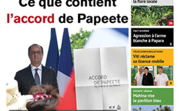 TAHITI INFOS N°870 du 14 mars 2017