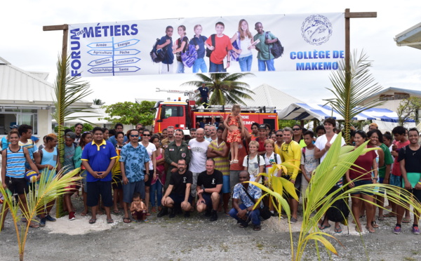 Un forum des métiers à destination des collégiens de Makemo