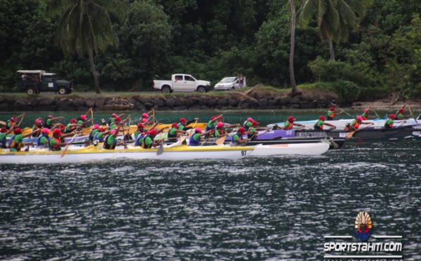 Va’a  » Eimeo Race  » : Rangiroa, Bora Bora et le Lycée du Taaone au palmarès