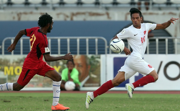 Football - Qualifications Coupe du monde : Les Tahitiens battent les Papous 3-1