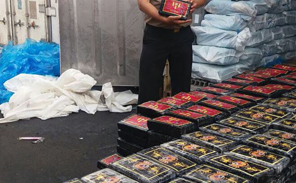 55 tonnes de drogues saisies en Amérique latine et Afrique de l'Ouest