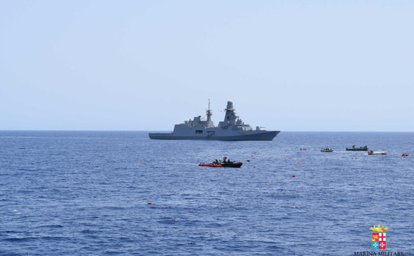 Naufrage d'un canot en Méditerranée: 146 migrants disparus, selon un témoin