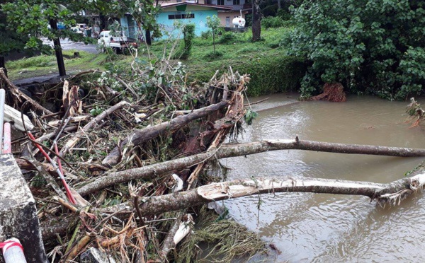 Une vingtaine de maisons inondées à Hitiaa et le recensement n'est pas encore terminé