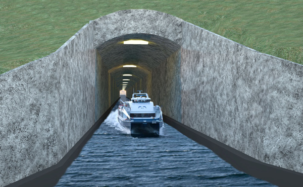 La Norvège va bâtir le premier tunnel maritime au monde