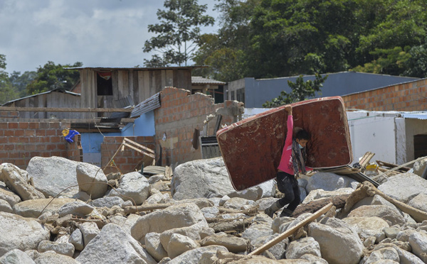 Coulée de boue en Colombie: 290 morts selon un nouveau bilan
