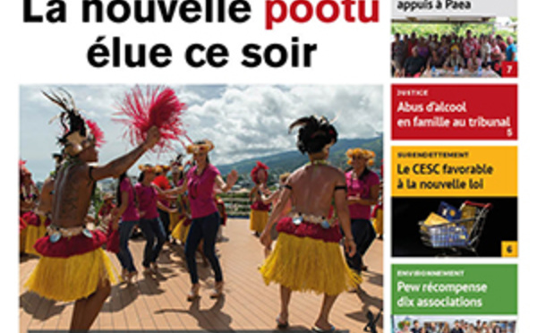 TAHITI INFOS N°888 du 7 avril 2017
