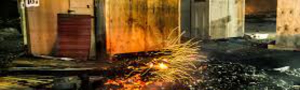 France: le camp de migrants de Grande-Synthe réduit en cendres par un incendie