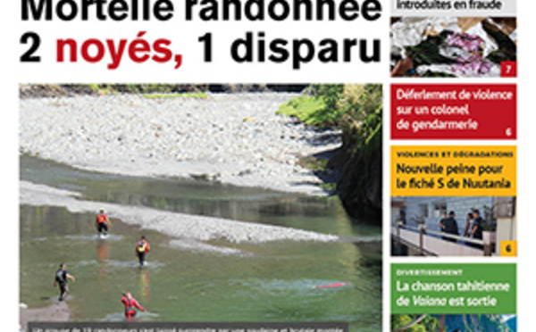 TAHITI INFOS N°890 du 11 avril 2017