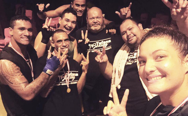 Boxe : Tefana Boxing brille à Bora-Bora