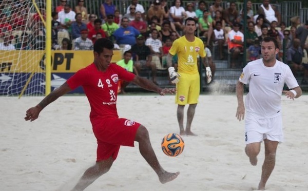 Beach-Soccer : 1er trophée de l’année pour les Tiki Toa en Amérique Latine