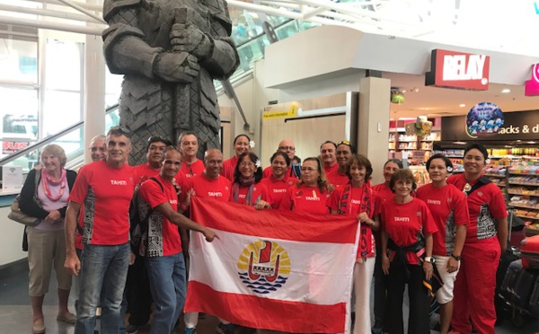 Des Tahitiens aux World Masters Games 2017